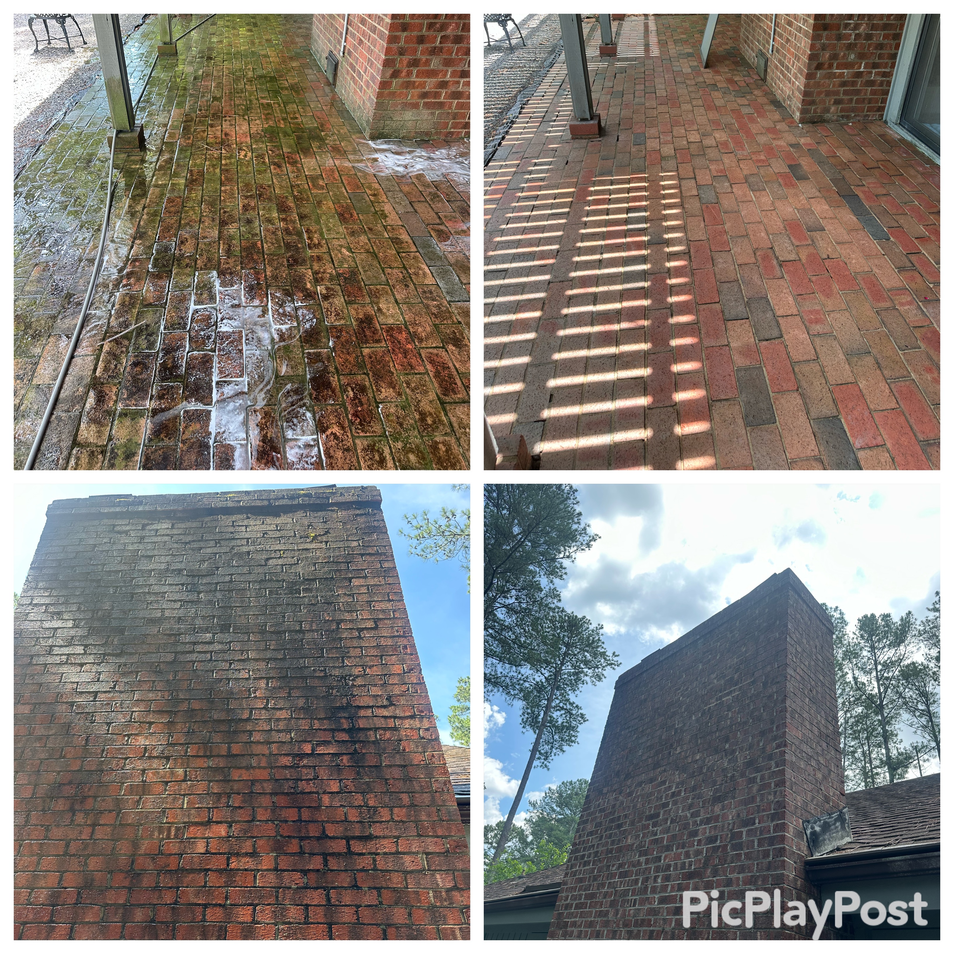 Fayetteville NC’s first choice Softwashing and Surface cleaning